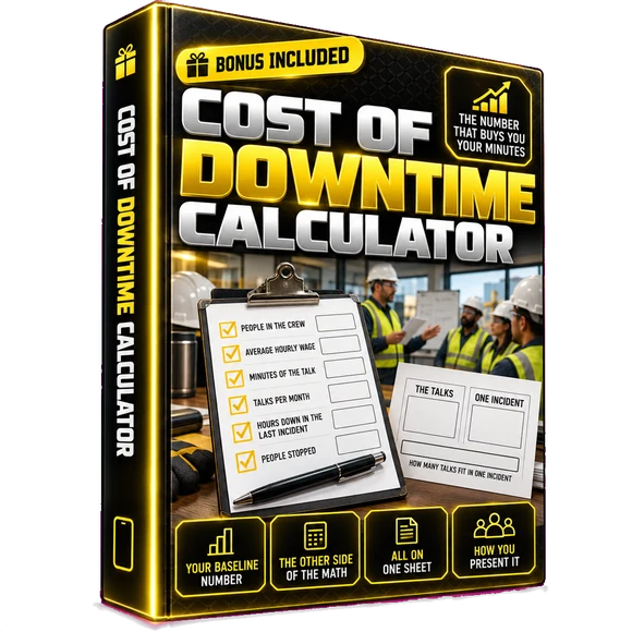 Bonus 2, Cost of Downtime Calculator