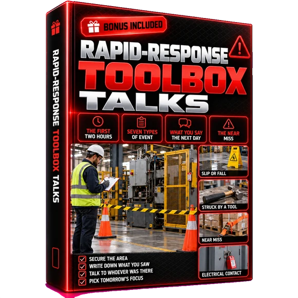 Bonus 4, Rapid-Response Toolbox Talks