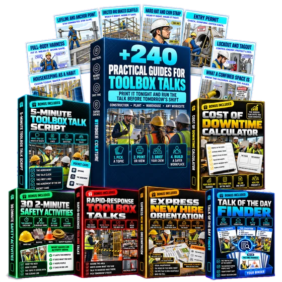 Practical Guides for Toolbox Talks and the six bonuses