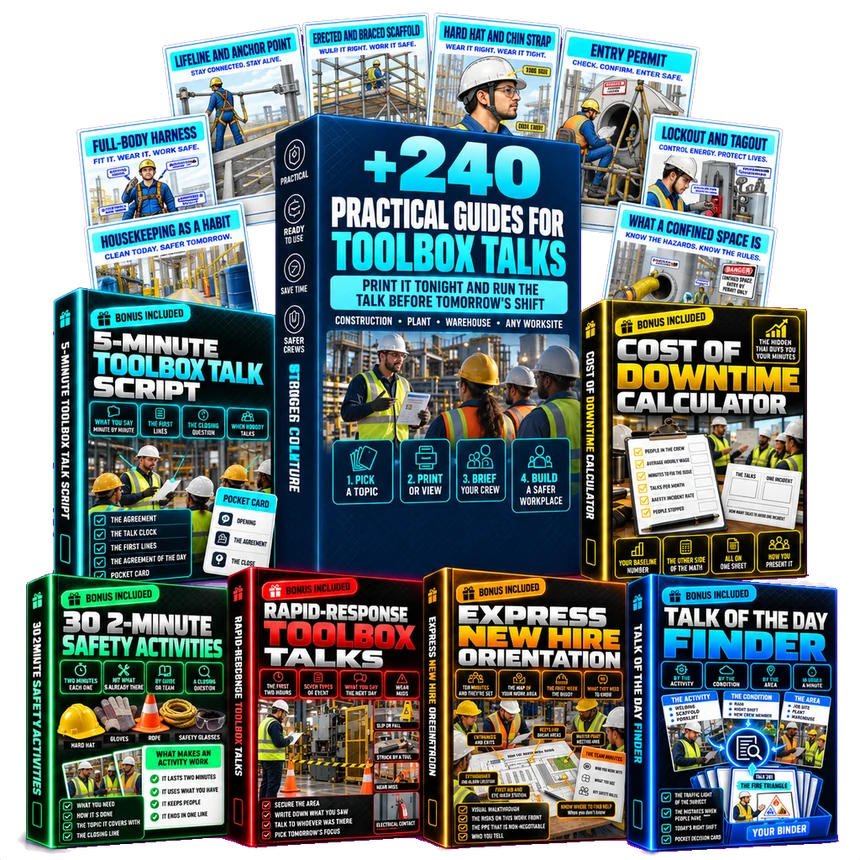 Practical Guides for Toolbox Talks, complete package